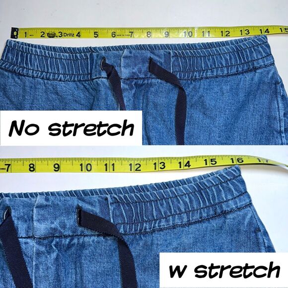 NWT Officine Générale Tencel Shorts Size 50 (Fits 32) Drawstring - Picture 9 of 14